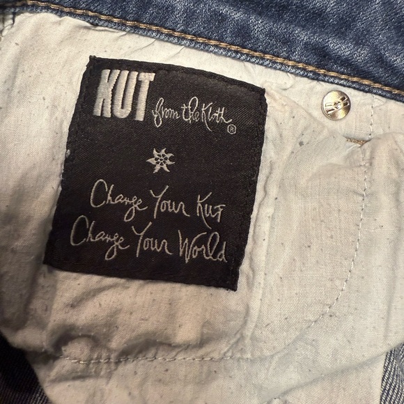 Kut from the Kloth Light Blue Straight Leg Jeans - Picture 6 of 8